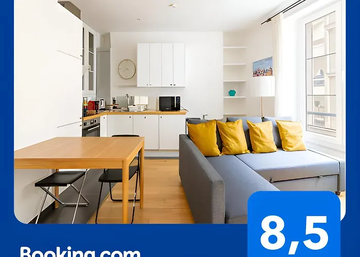 Luxurious 1 Bedroom Republique Vinaigriers Free Netflix Διαμέρισμα *
